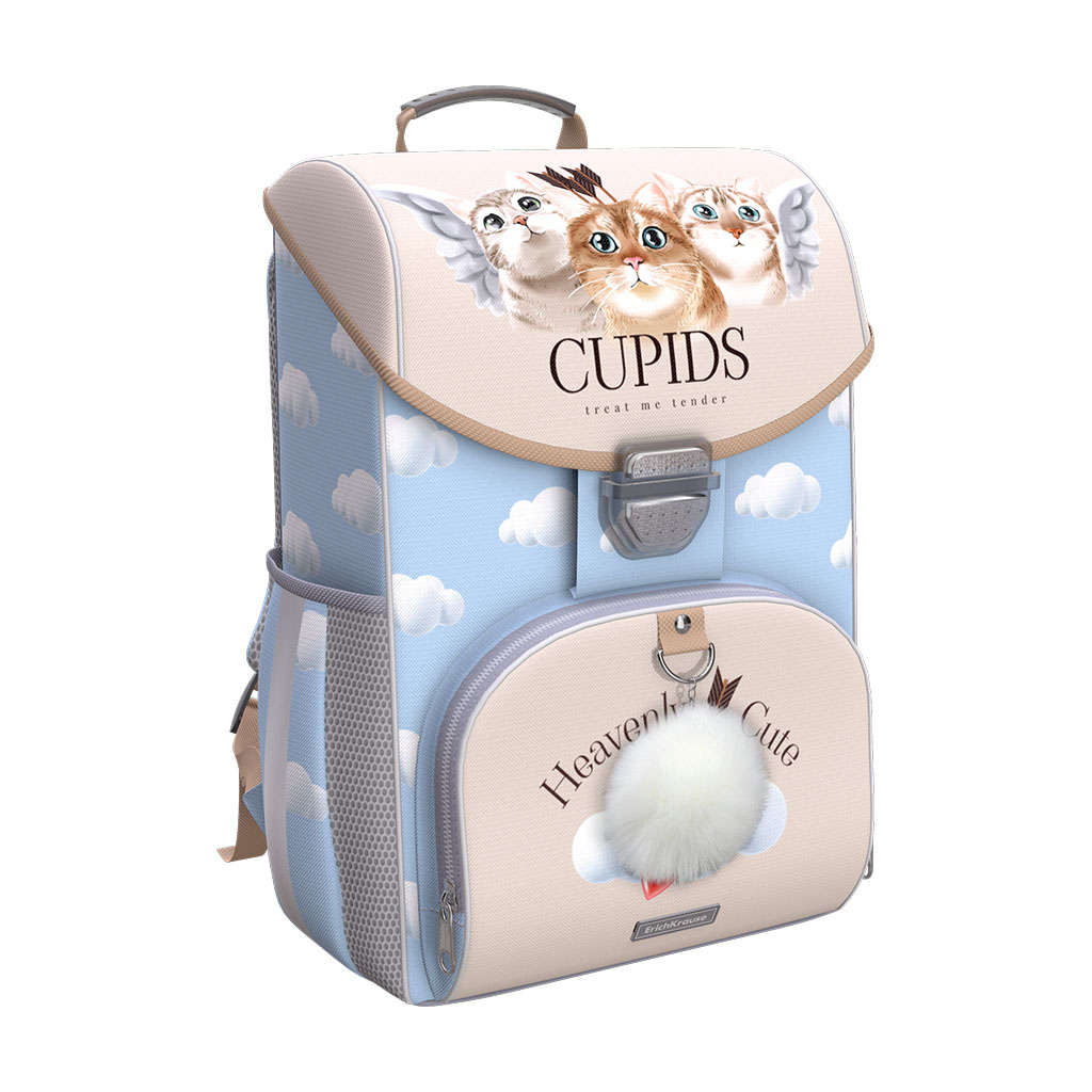 Ученический ранец с грудной перемычкой ErichKrause ErgoLine® 15L Cupids
