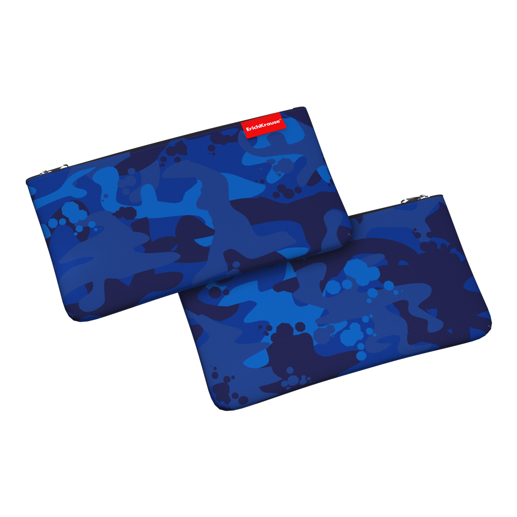 Пенал конверт ErichKrause Light 220×120мм Sea Camo