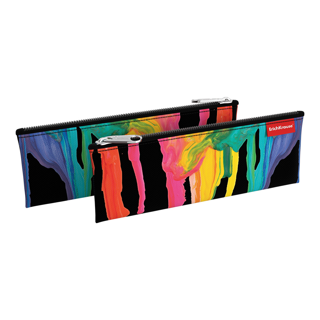 Пенал конверт ErichKrause 220х90мм Color Drips
