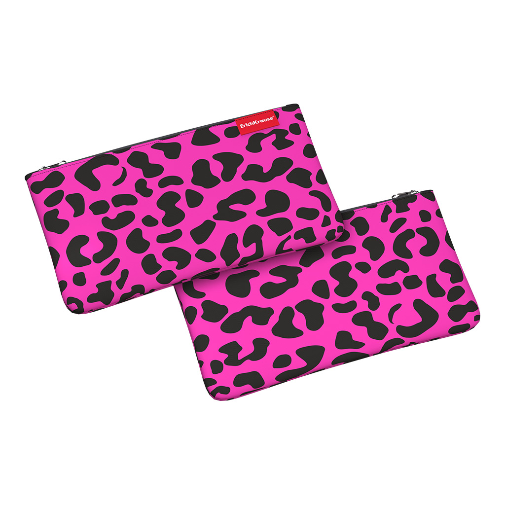 Пенал конверт ErichKrause Light 220×120мм Velvet Leopard